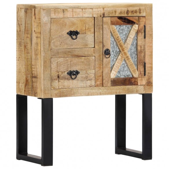 Buffet 60 x 30 x 76 cm Bois de manguier massif