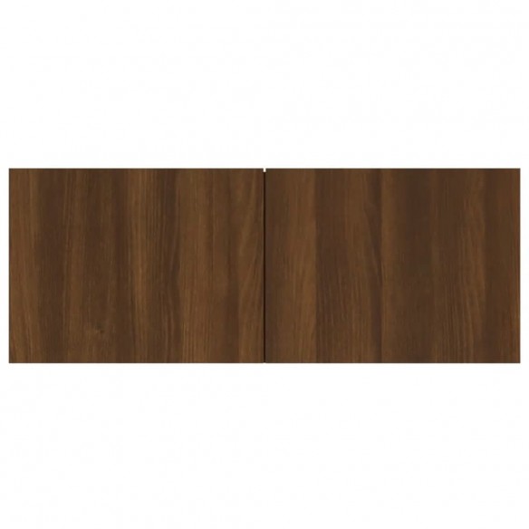 Ensemble de meubles TV 4 pcs Chêne marron Bois d'ingénierie