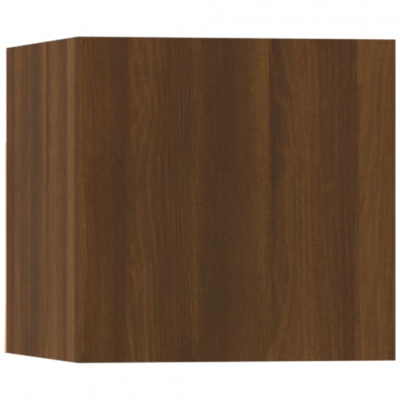 Ensemble de meubles TV 5 pcs Chêne marron Bois d'ingénierie