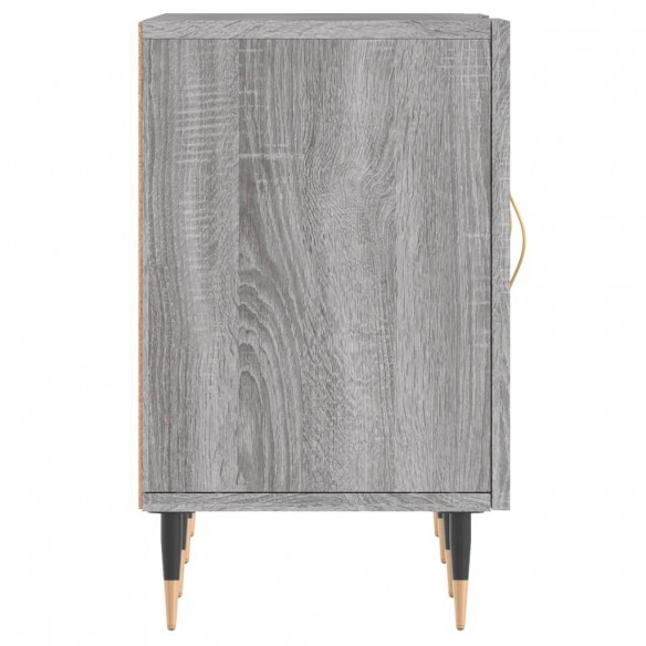 Meuble TV sonoma gris 150x30x50 cm bois d'ingénierie