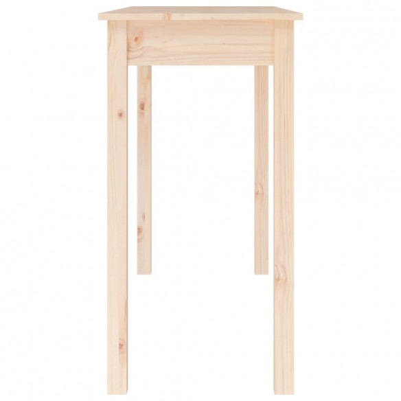 Table console 110x40x75 cm Bois massif de pin