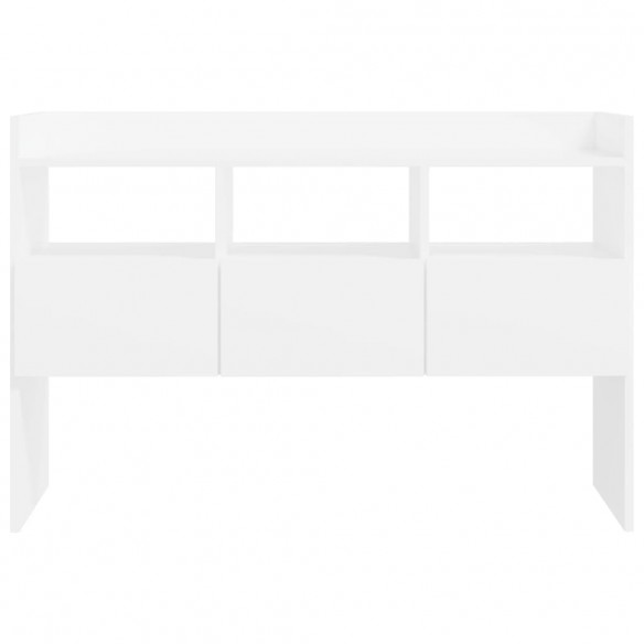 Buffet Blanc 105x30x70 cm Aggloméré