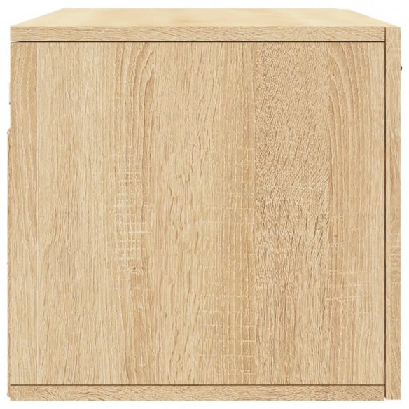 Armoire murale chêne sonoma 80x36,5x35 cm bois d'ingénierie