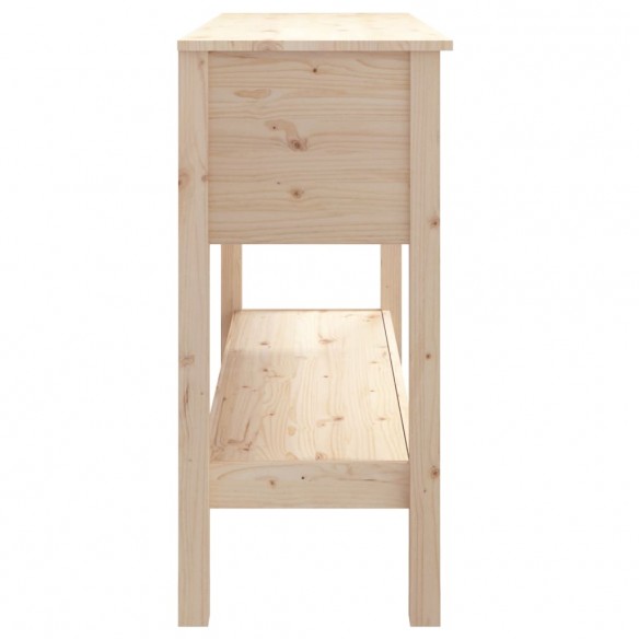 Table console 100x35x75 cm Bois massif de pin