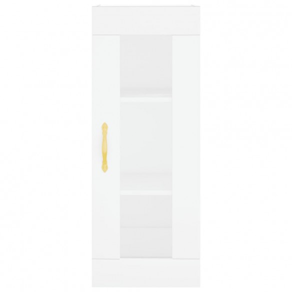 Armoire murale blanc 34,5x34x90 cm