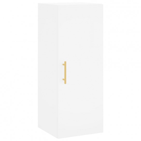 Armoire murale blanc 34,5x34x90 cm