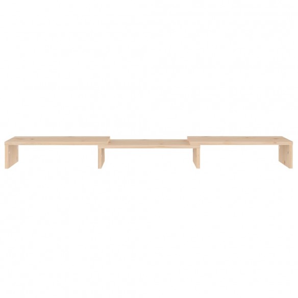 Support de moniteur 80x24x10,5 cm Bois de pin solide