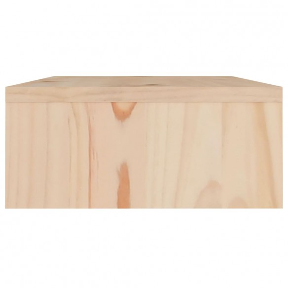 Support de moniteur 80x24x10,5 cm Bois de pin solide