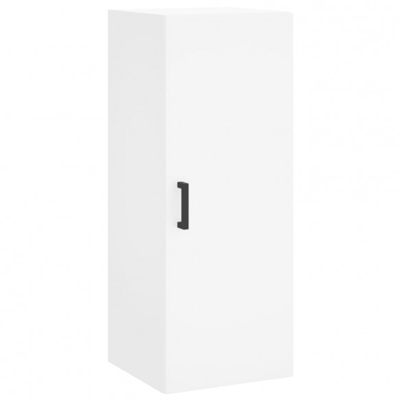 Armoire murale blanc 34,5x34x90 cm