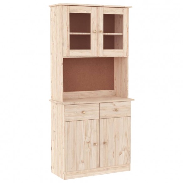 Buffet ALTA 77x35x165 cm bois massif de pin