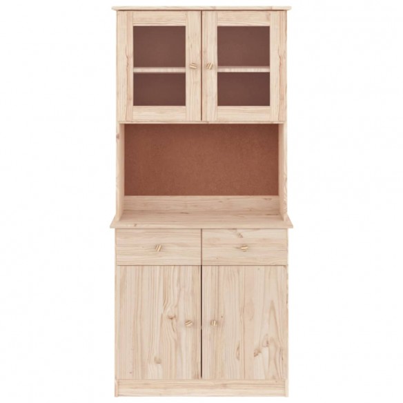 Buffet ALTA 77x35x165 cm bois massif de pin