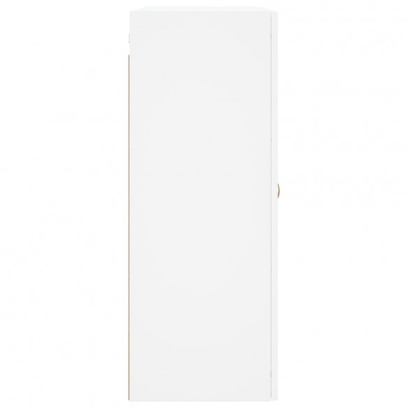 Armoire murale blanc 69,5x34x90 cm