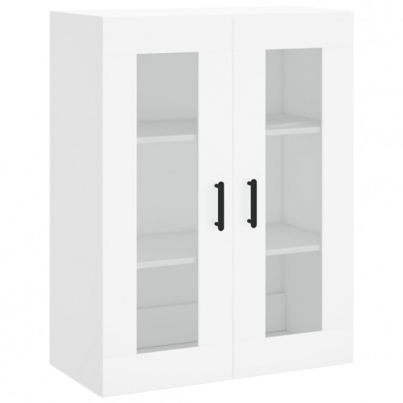 Armoire murale blanc 69,5x34x90 cm