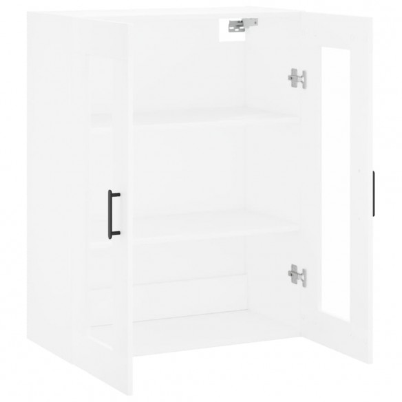 Armoire murale blanc 69,5x34x90 cm