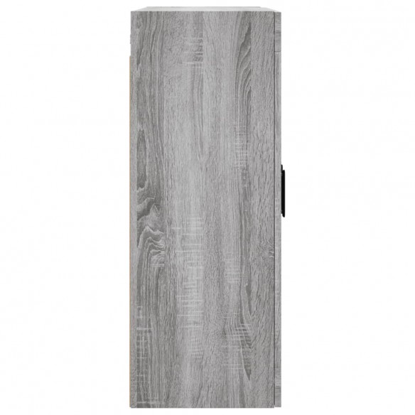 Armoire murale sonoma gris 69,5x34x90 cm