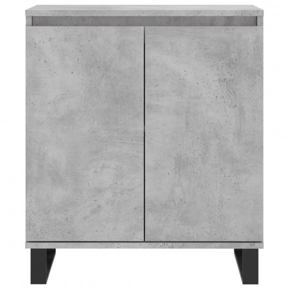 Buffet Gris béton 60x35x70 cm Bois d'ingénierie