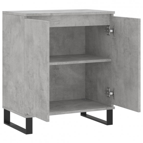 Buffet Gris béton 60x35x70 cm Bois d'ingénierie