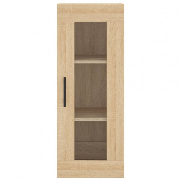 Buffet haut Chêne sonoma 34,5x34x180 cm Bois d'ingénierie