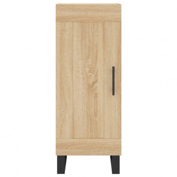 Buffet haut Chêne sonoma 34,5x34x180 cm Bois d'ingénierie