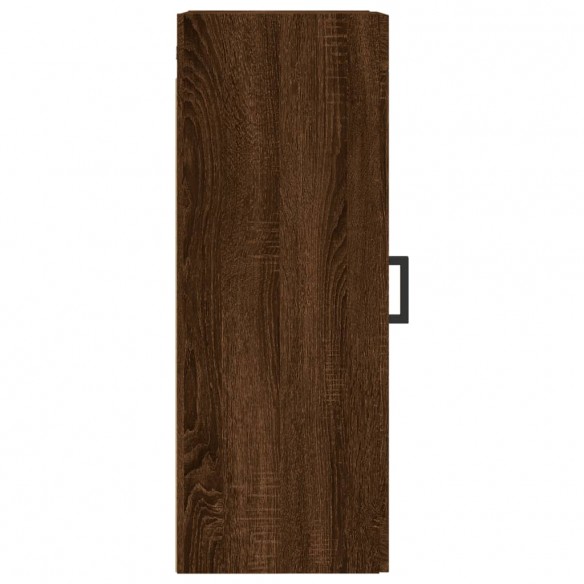 Armoire murale chêne marron 34,5x34x90 cm