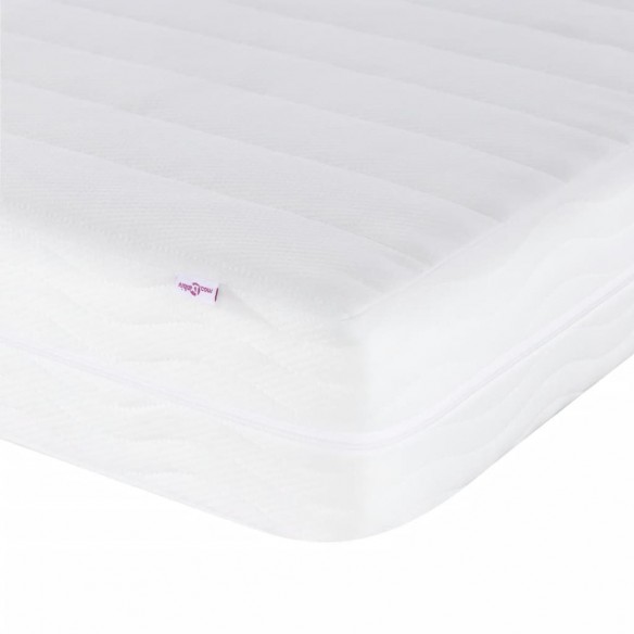 Matelas en mousse blanc 100x200 cm dureté H2 H3