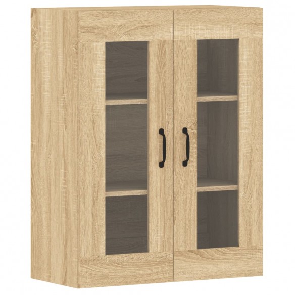 Armoires murales 2 pcs chêne sonoma bois d'ingénierie