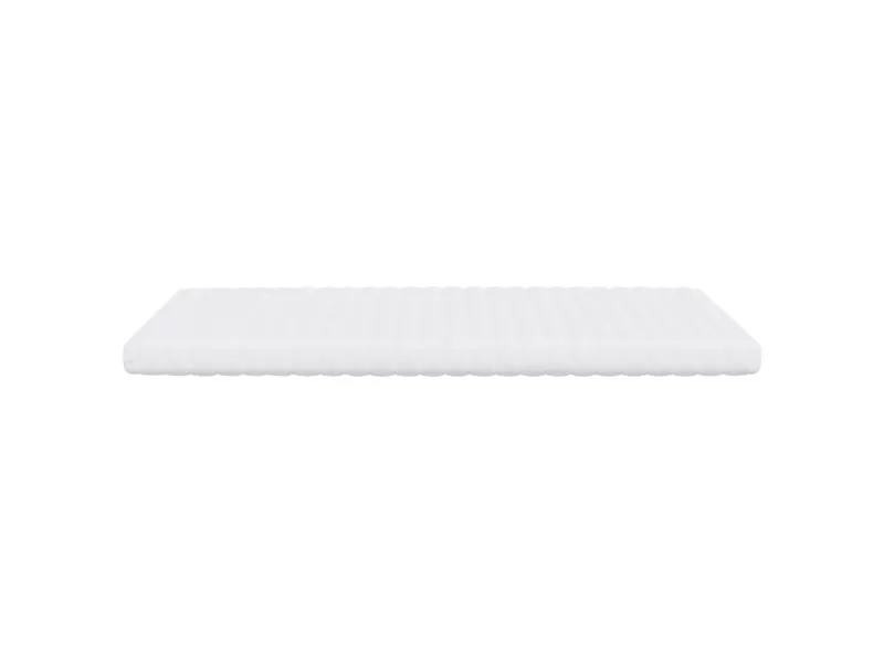 Matelas en mousse blanc 140x200 cm 7 zones dureté 20 ILD