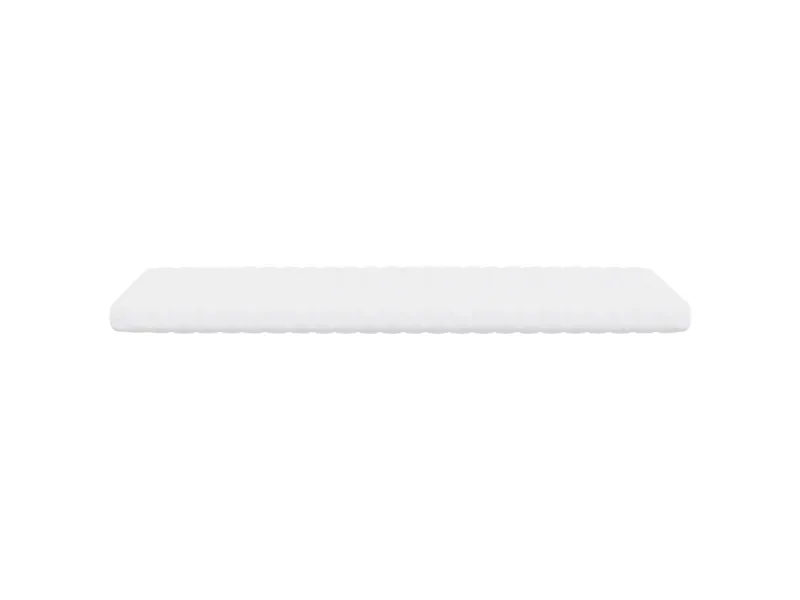 Matelas en mousse 2 pcs blanc 90x200 cm 7 zones dureté 20 ILD