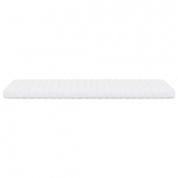 Matelas en mousse 2 pcs blanc 90x190 cm 7 zones dureté 20 ILD