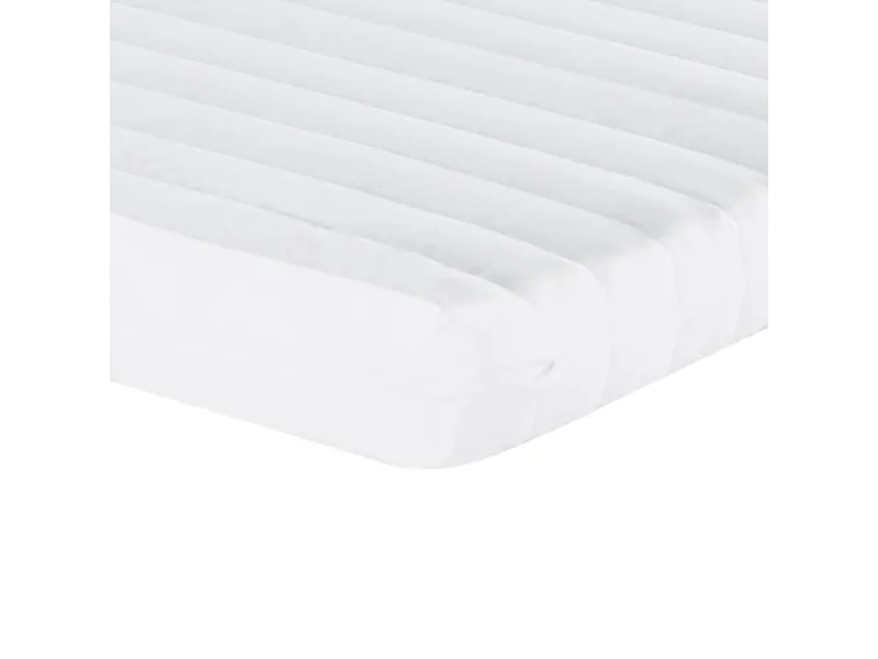 Matelas en mousse 2 pcs blanc 90x190 cm 7 zones dureté 20 ILD