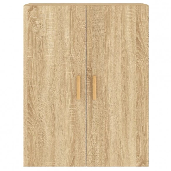 Armoires murales 2 pcs chêne sonoma bois d'ingénierie