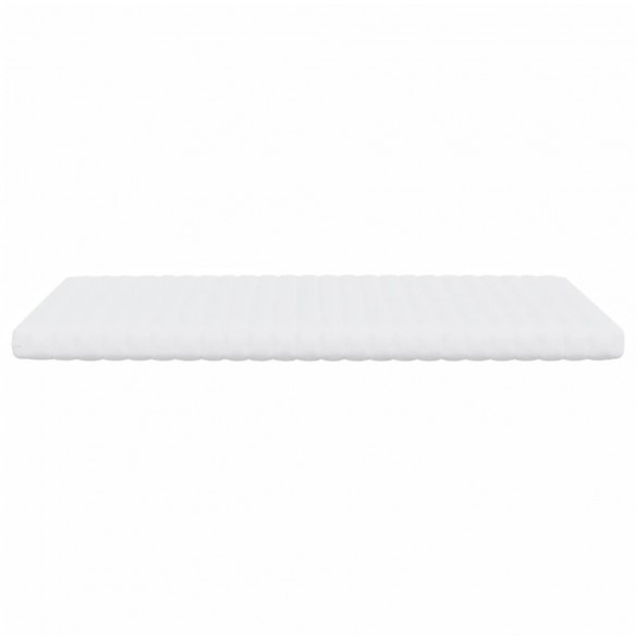 Matelas en mousse blanc 120x200 cm 7 zones dureté 20 ILD