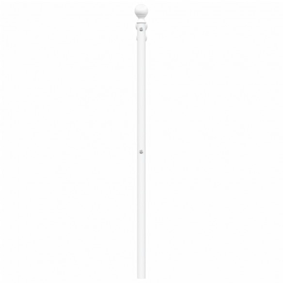 Tête de lit métal blanc 75 cm