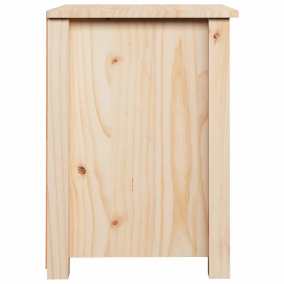 Tables de chevet 2 pcs 40x35x49 cm Bois de pin massif