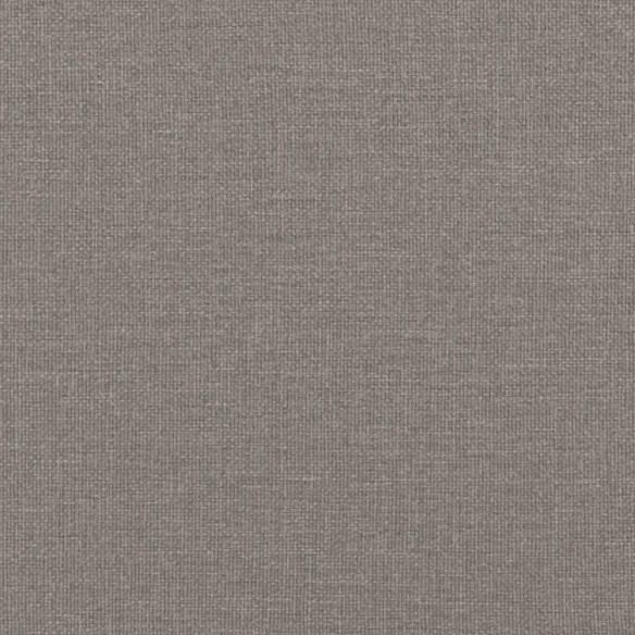 Lit de repos taupe 90x200 cm tissu