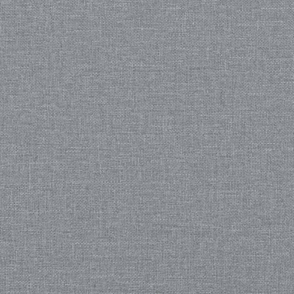 Lit de repos gris clair 80x200 cm tissu