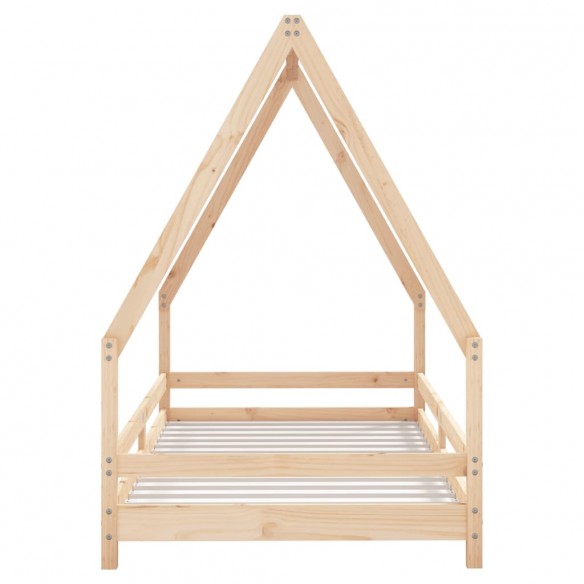 Cadre de lit pour enfant 90x190 cm Bois de pin massif