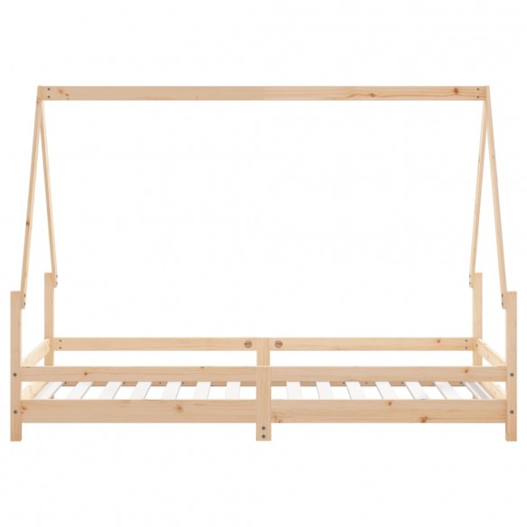 Cadre de lit pour enfant 90x190 cm Bois de pin massif