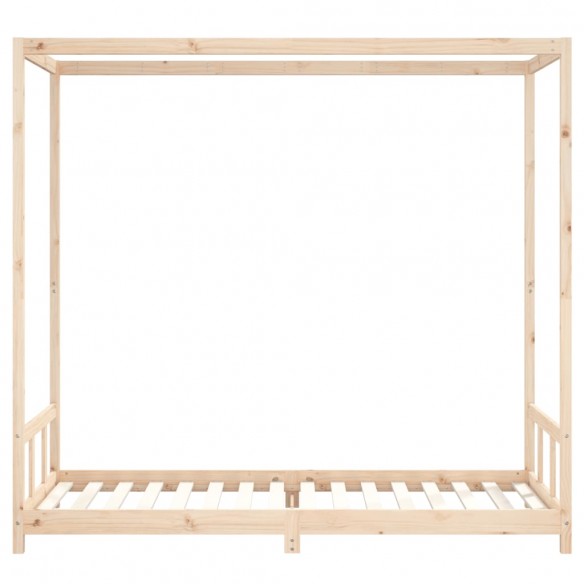 Cadre de lit pour enfants 90x200 cm bois de pin massif