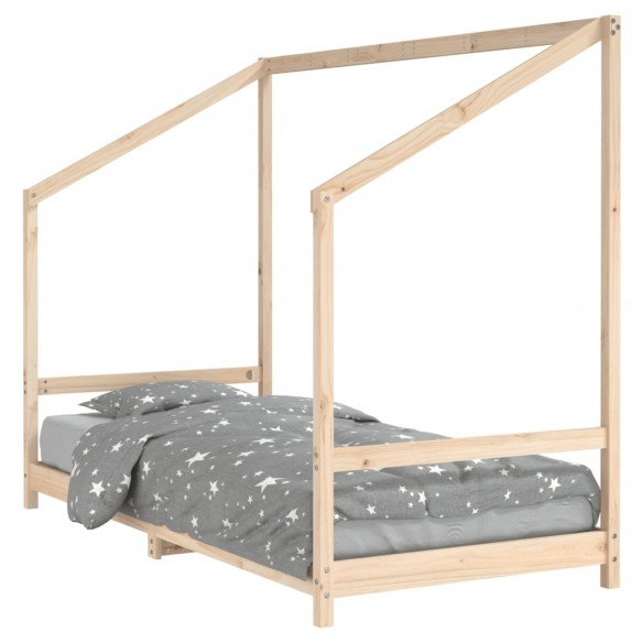 Cadre de lit pour enfant 90x190 cm Bois de pin massif