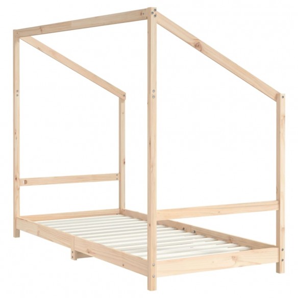 Cadre de lit pour enfant 90x190 cm Bois de pin massif