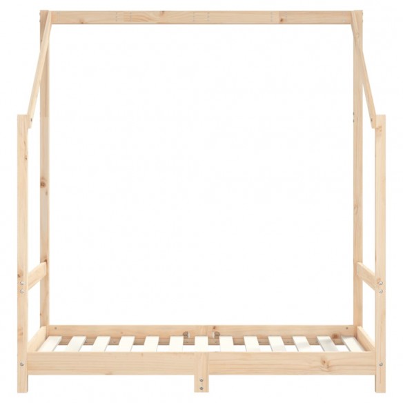 Cadre de lit pour enfant 70x140 cm bois de pin massif