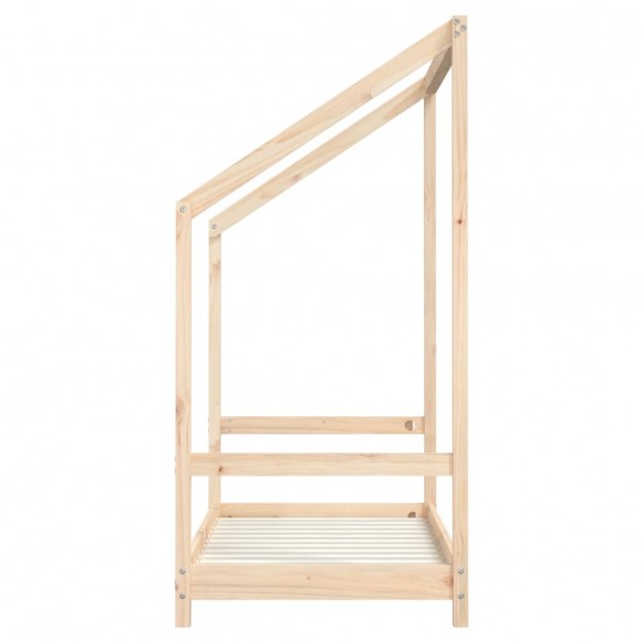 Cadre de lit pour enfant 2x(70x140) cm bois de pin massif