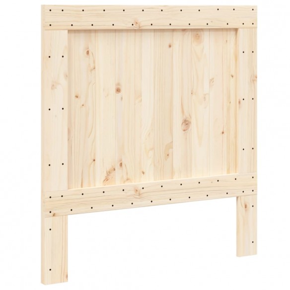 Tête de lit 100x104 cm bois massif de pin