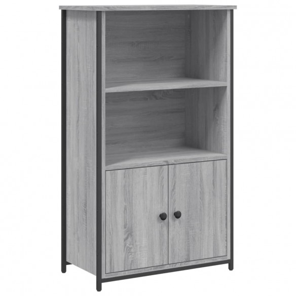 Buffet haut sonoma gris 62x32x103,5 cm bois d'ingénierie