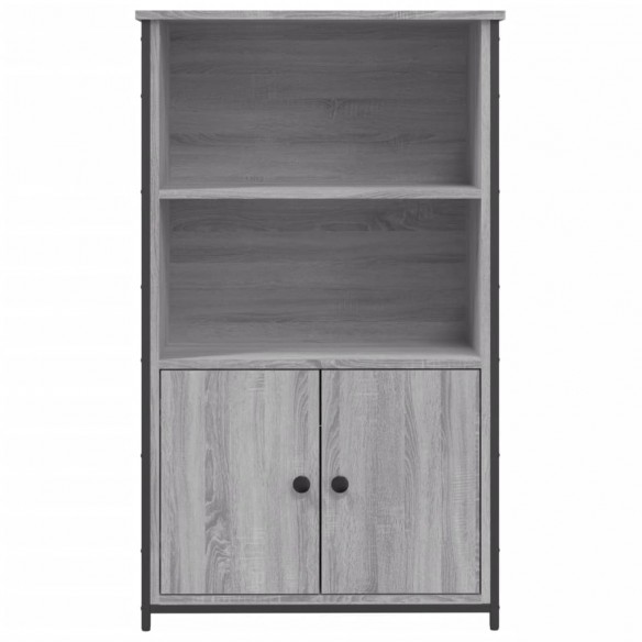 Buffet haut sonoma gris 62x32x103,5 cm bois d'ingénierie