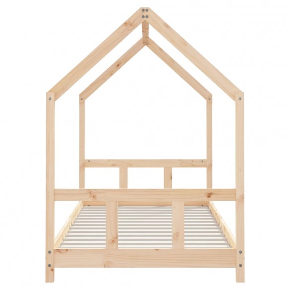 Cadre de lit pour enfant 90x190 cm Bois de pin massif