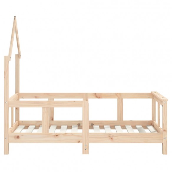 Cadre de lit pour enfant 70x140 cm bois de pin massif