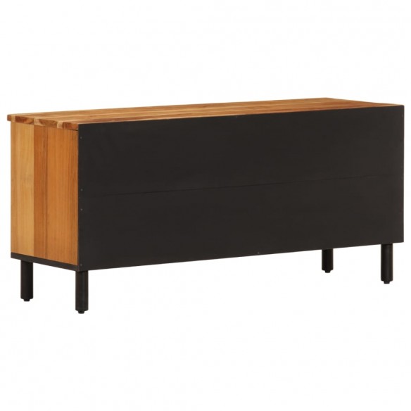 Meuble TV 100x33x46 cm bois d'acacia solide