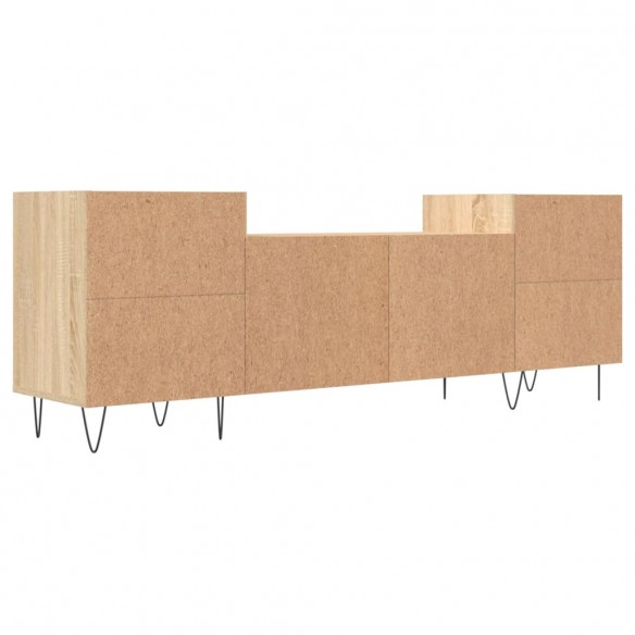 Meuble TV Chêne sonoma 160x35x55 cm Bois d'ingénierie